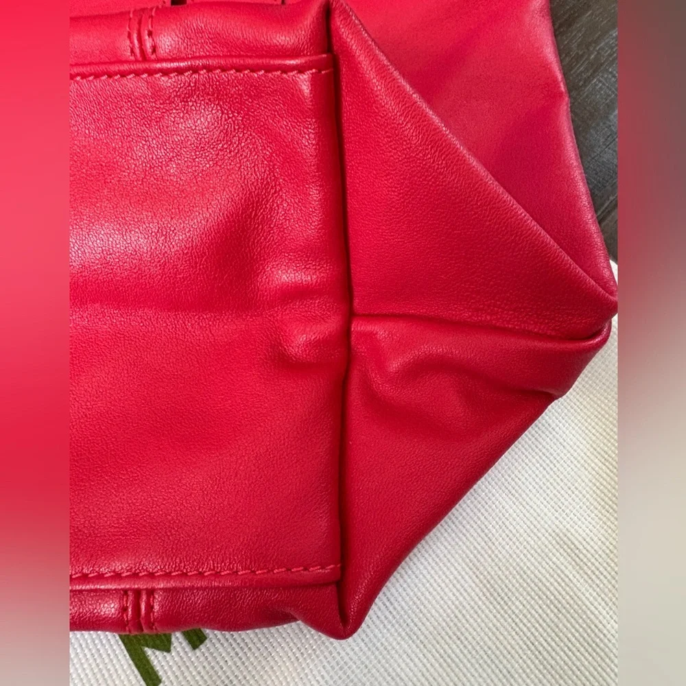 Longchamp Le Pliage Leather (made in France) -New & Authentic - Picture 6 of 13